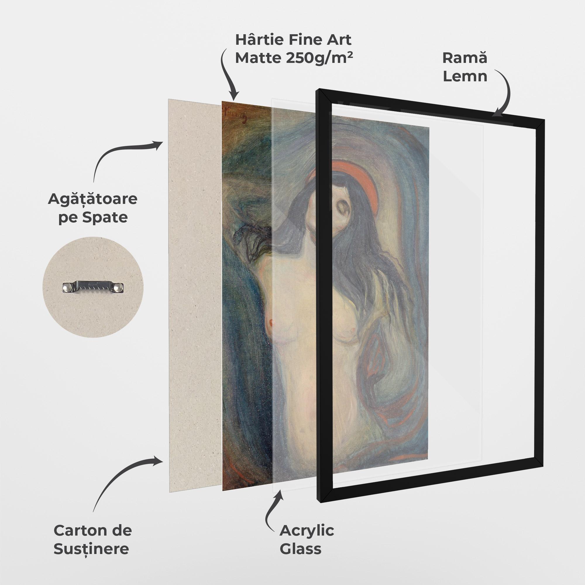 Poster Înrămat Madonna mockup 1