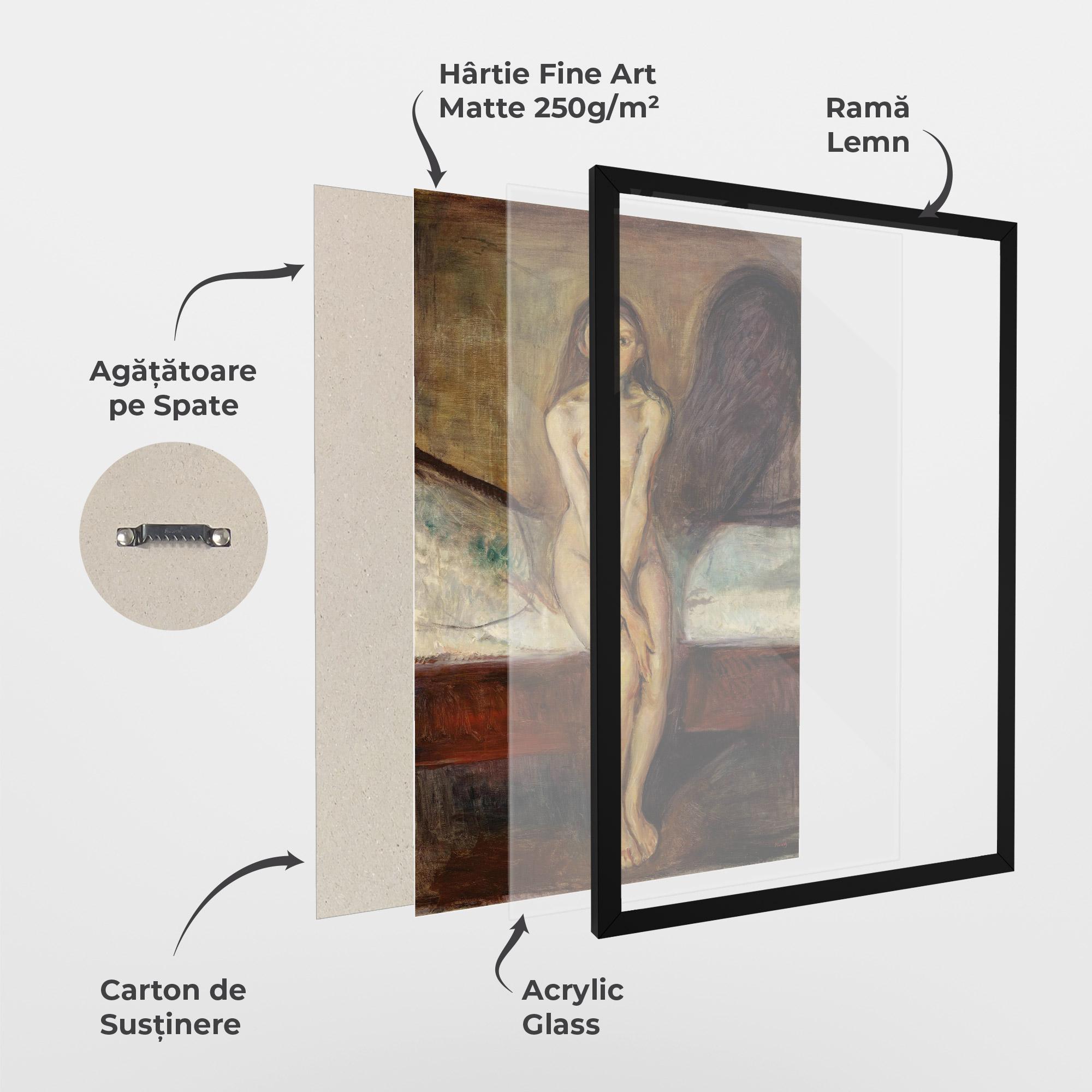 Poster Înrămat Puberty mockup 1