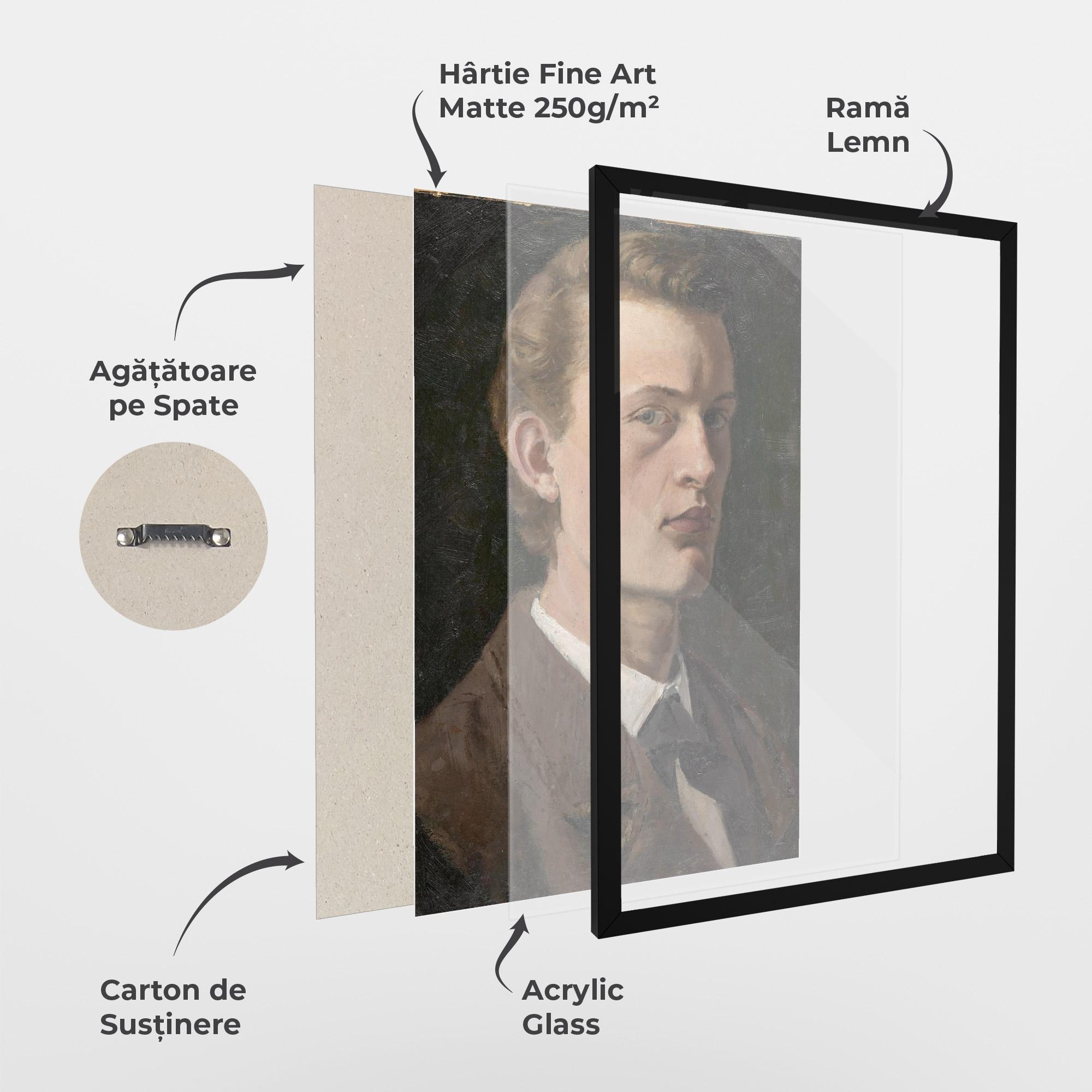 Poster Înrămat Self Portrait mockup 1