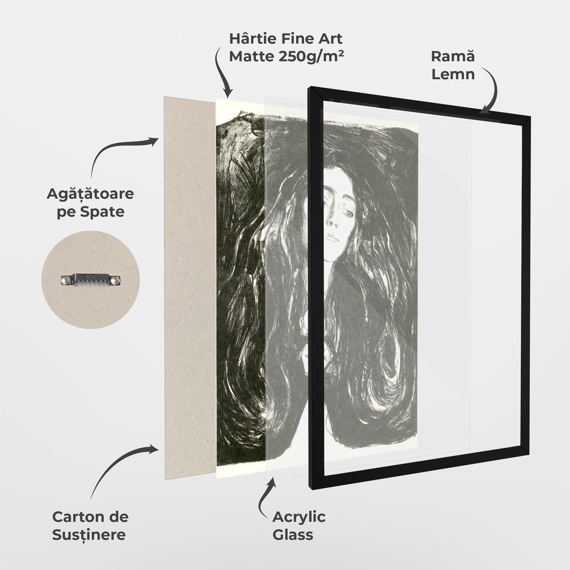 Poster Înrămat The Brooch Eva Mudocci mockup 1