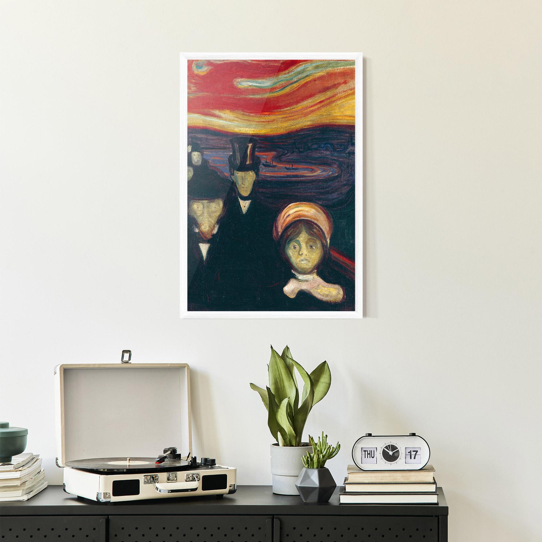 Poster Înrămat Anxiety mockup 2