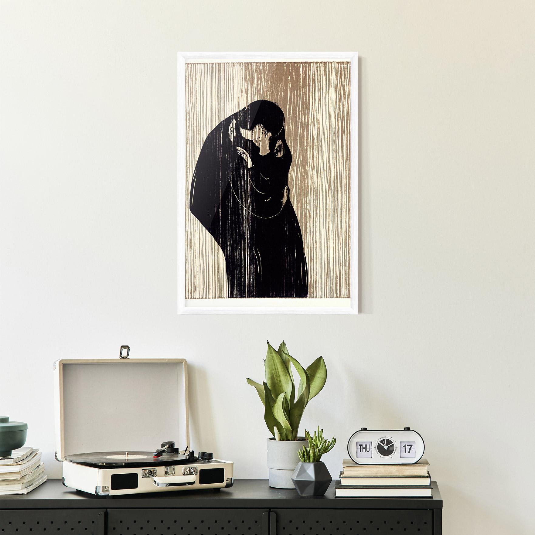 Poster Înrămat Kiss mockup 2