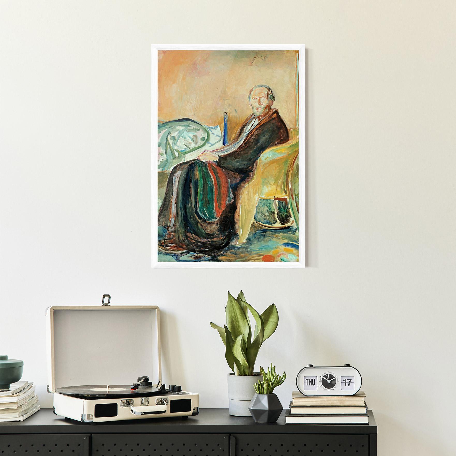 Poster Înrămat Self Portrait Spanish mockup 2