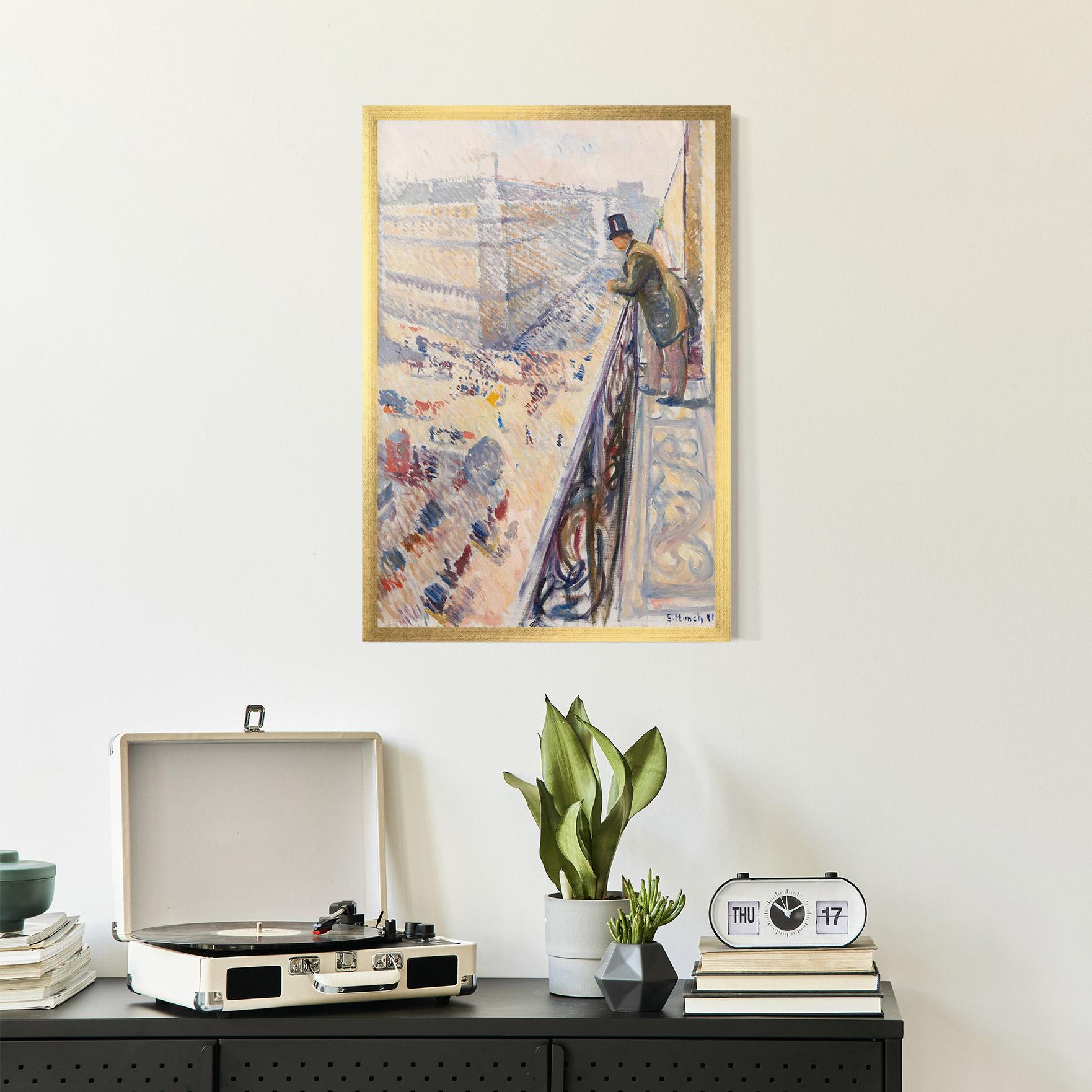 Poster Înrămat Rue Lafayette mockup 2