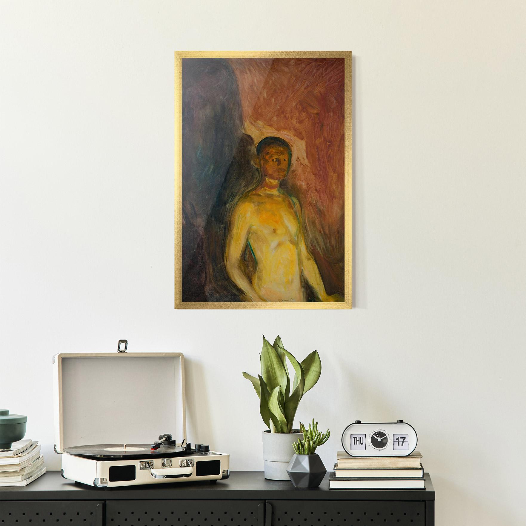 Poster Înrămat Self Portrait Hell mockup 2