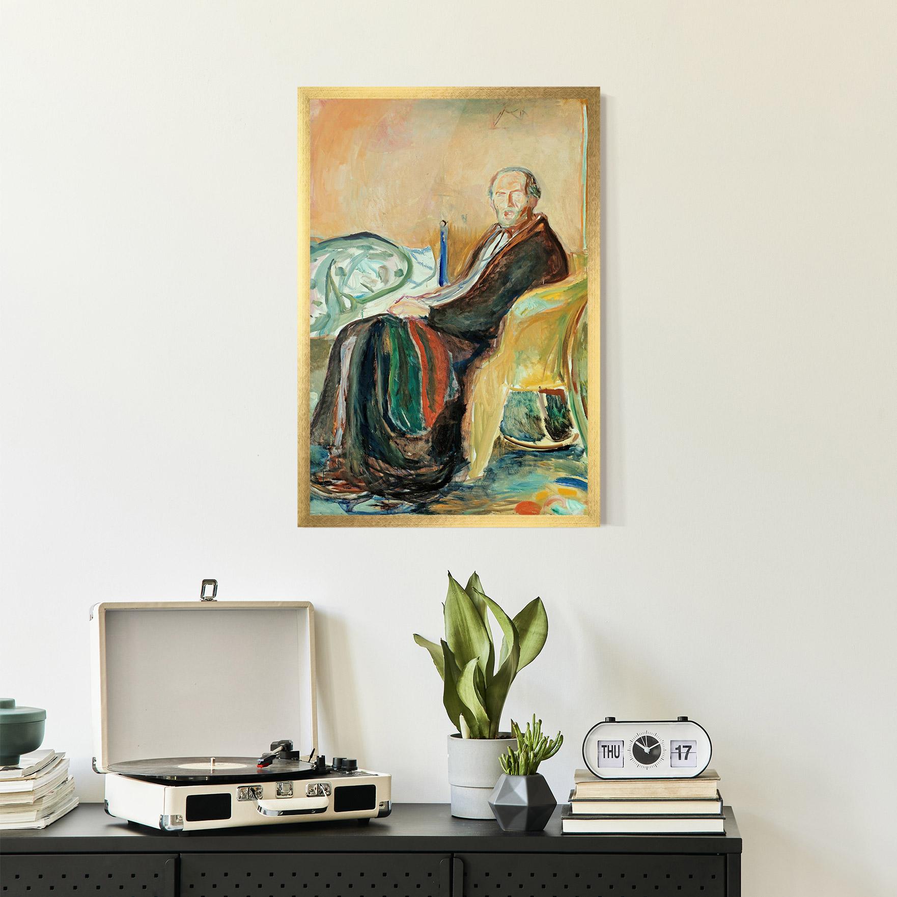 Poster Înrămat Self Portrait Spanish mockup 2