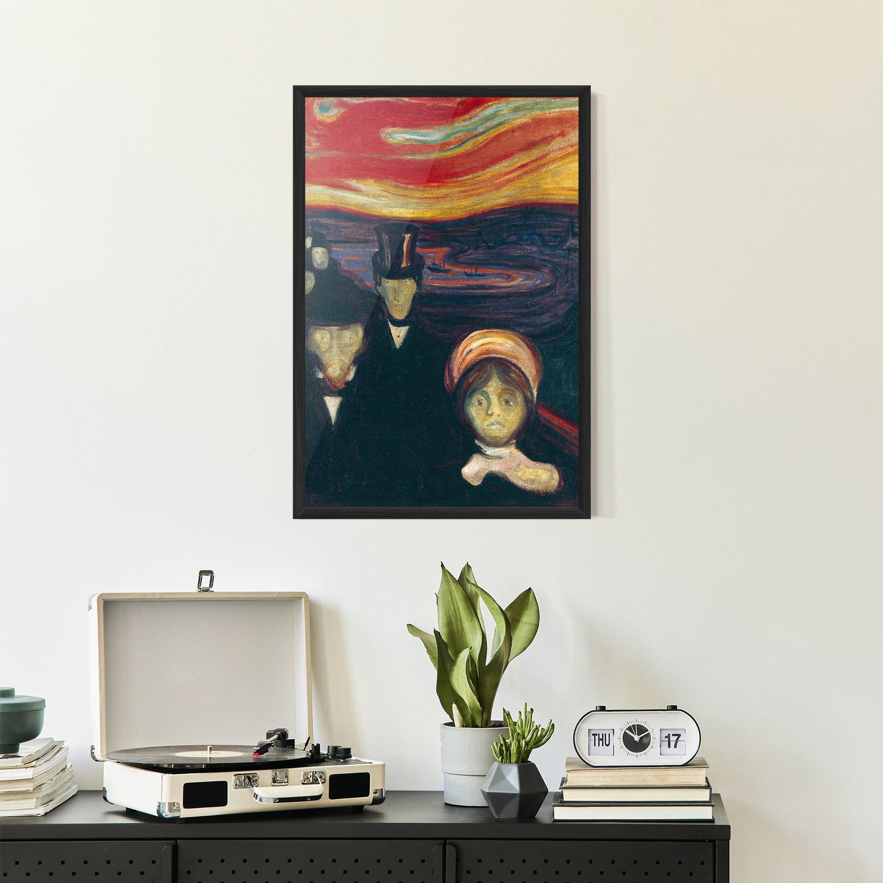 Poster Înrămat Anxiety mockup 2