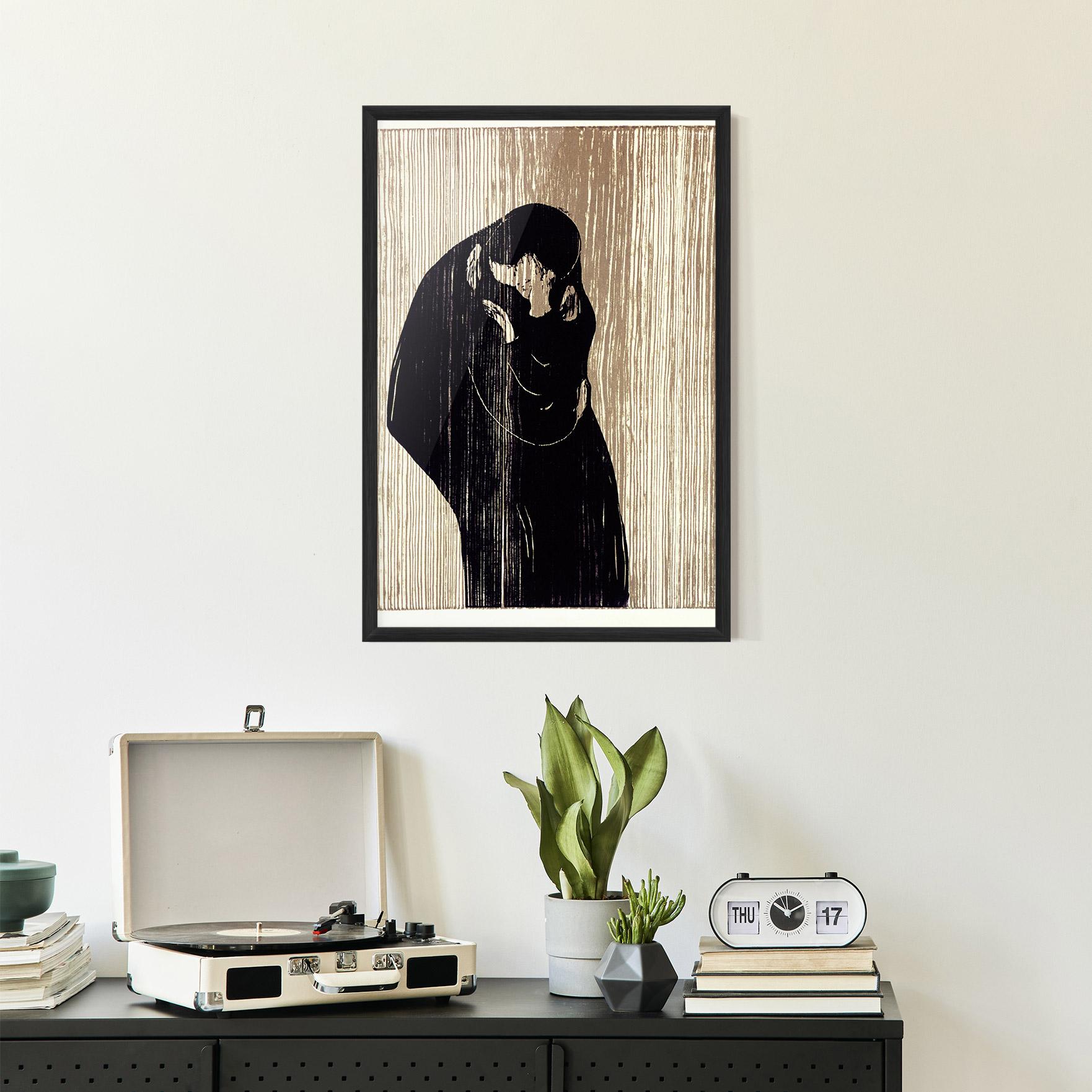 Poster Înrămat Kiss mockup 2