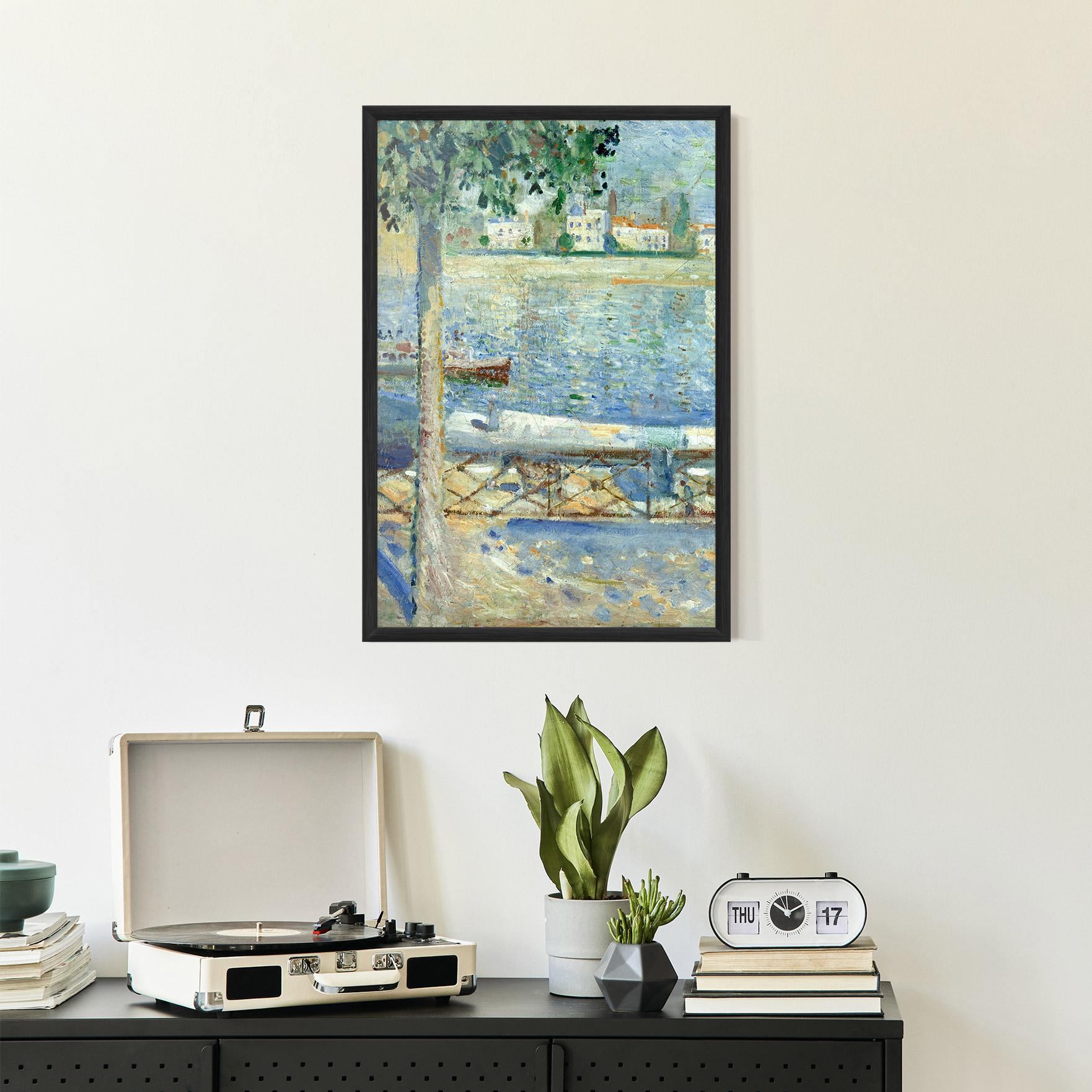 Poster Înrămat Seine At Saint mockup 2