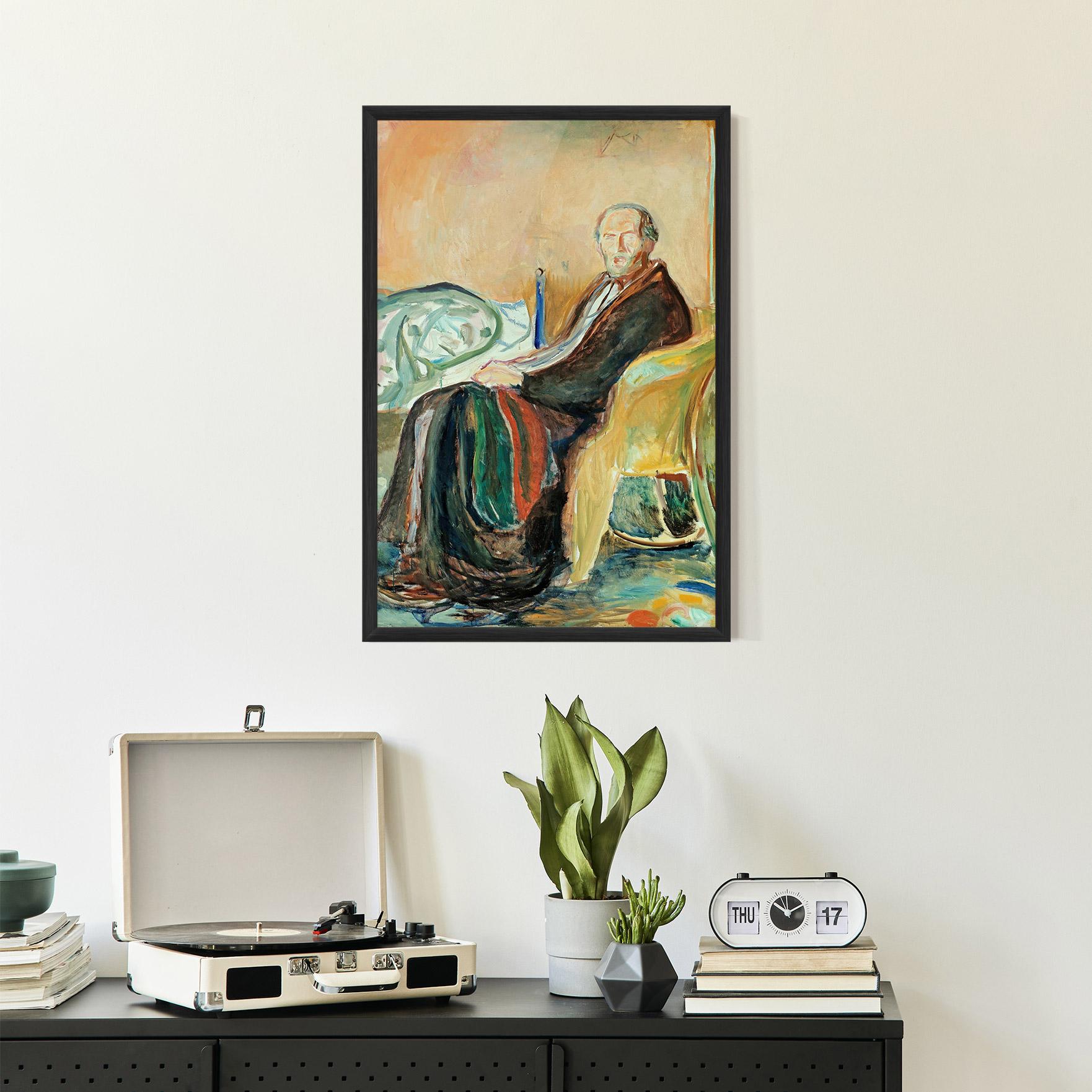 Poster Înrămat Self Portrait Spanish mockup 2