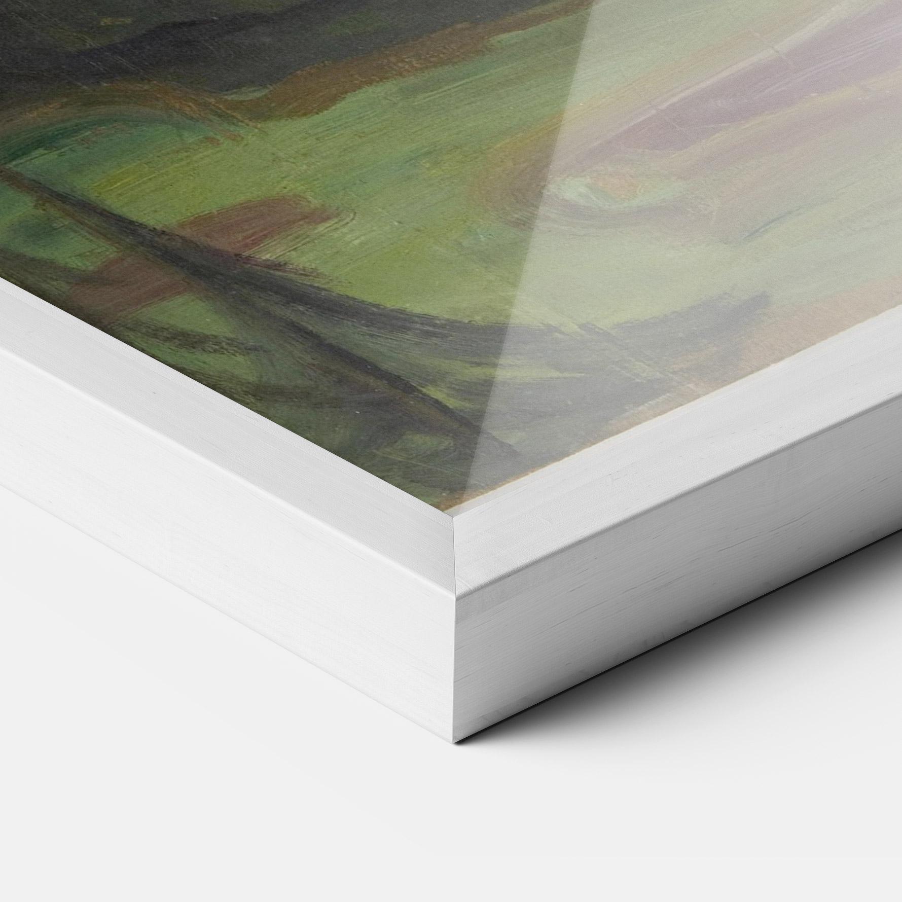 Poster Înrămat Dark Spruce Forest mockup 3