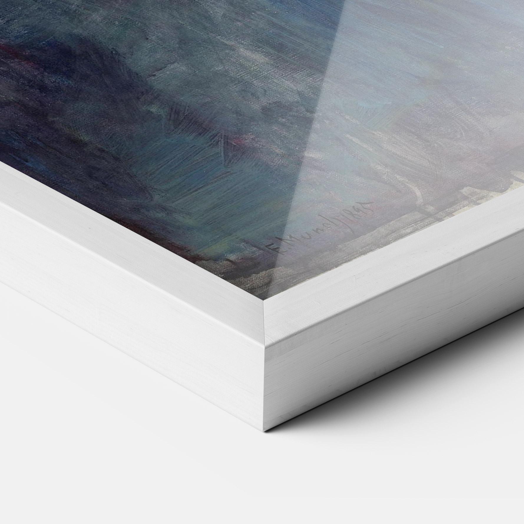 Poster Înrămat Self Burning Cigarette mockup 3