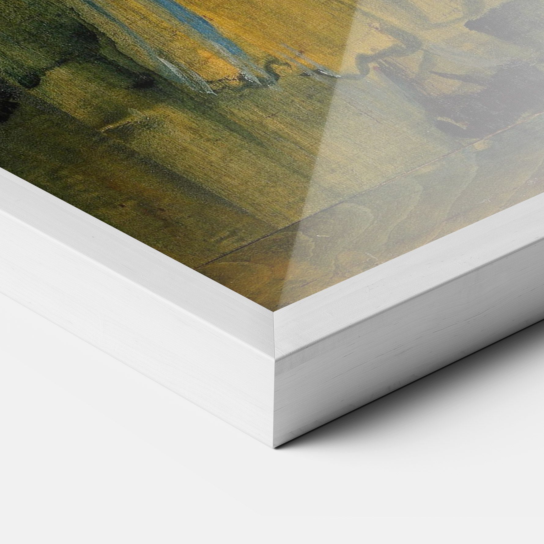 Woman Washing Herself mockup 3