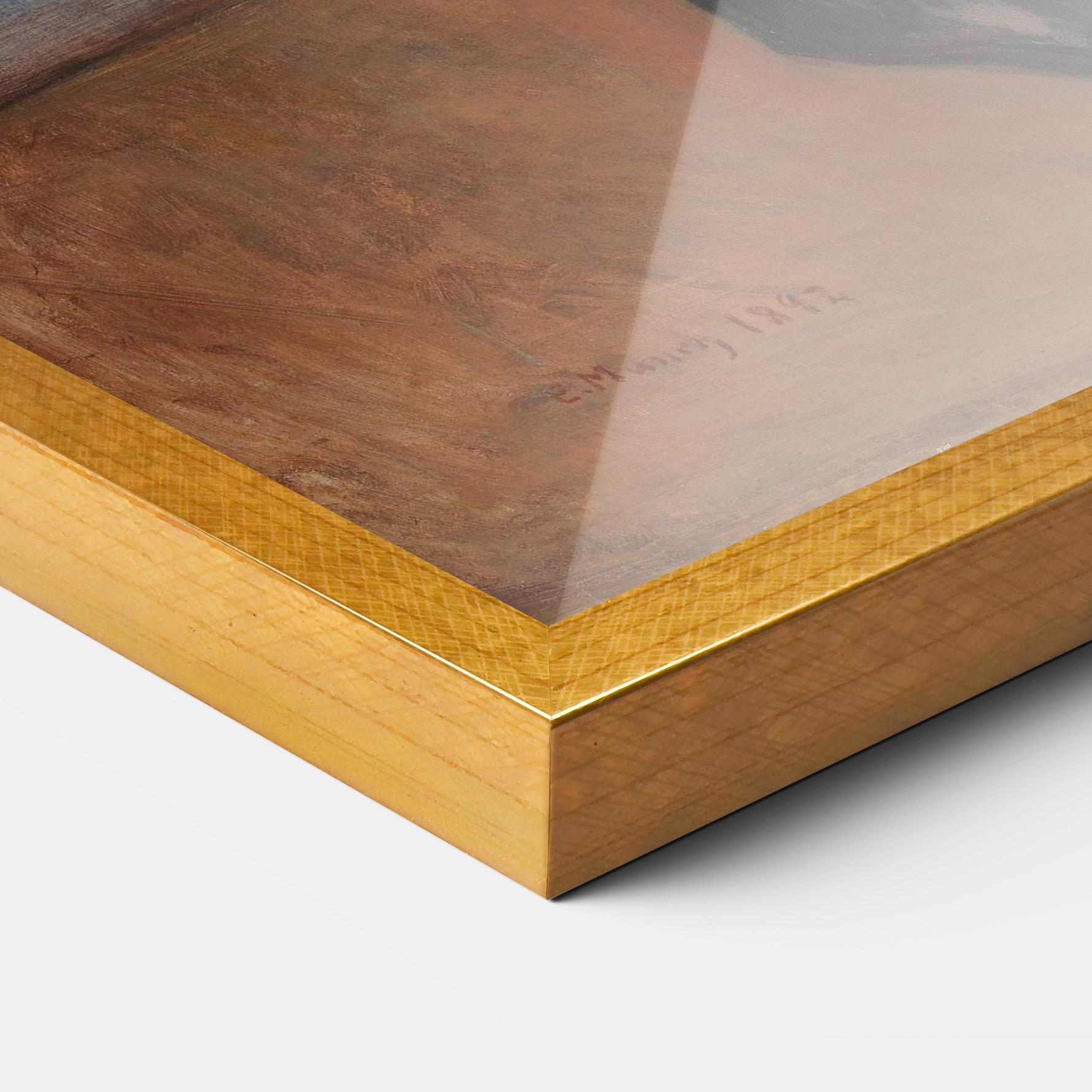 Poster Înrămat Inger In Black mockup 3