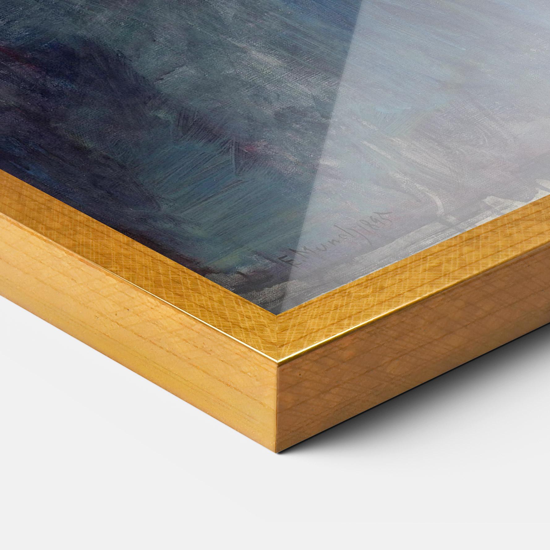 Poster Înrămat Self Burning Cigarette mockup 3