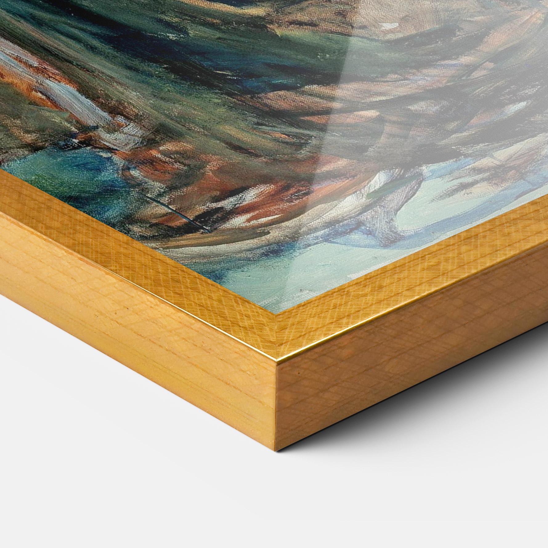 Poster Înrămat Self Portrait Spanish mockup 3