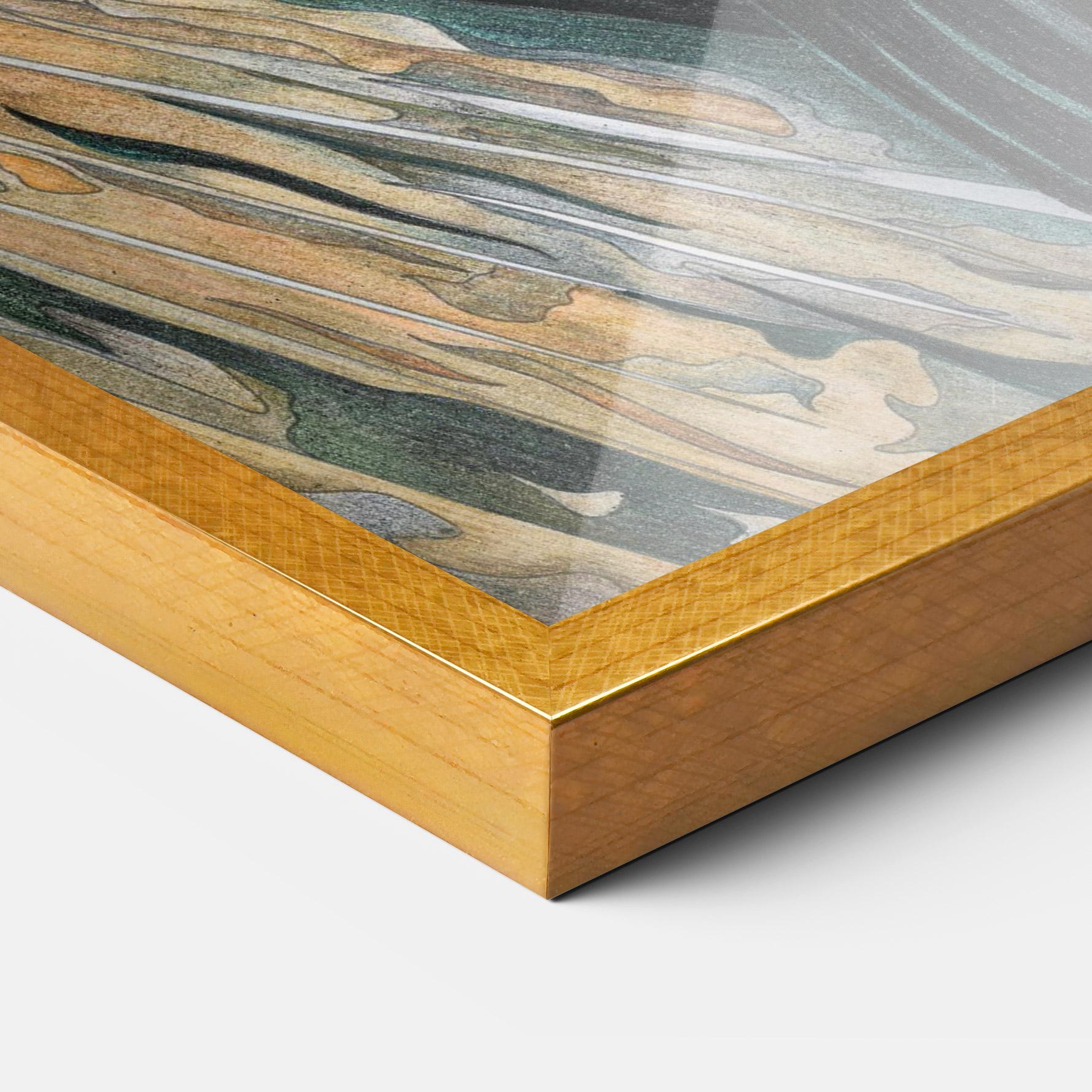 Poster Înrămat The Scream mockup 3