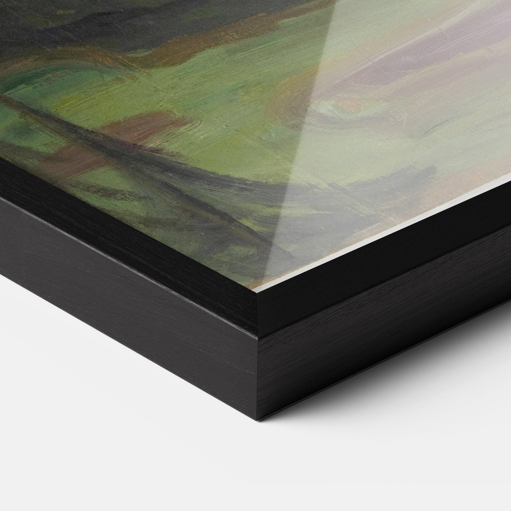 Poster Înrămat Dark Spruce Forest mockup 3