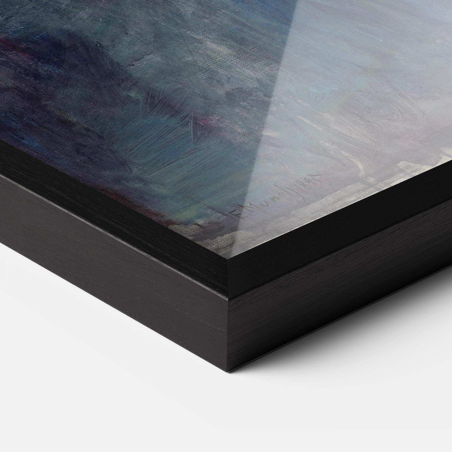 Poster Înrămat Self Burning Cigarette mockup 3