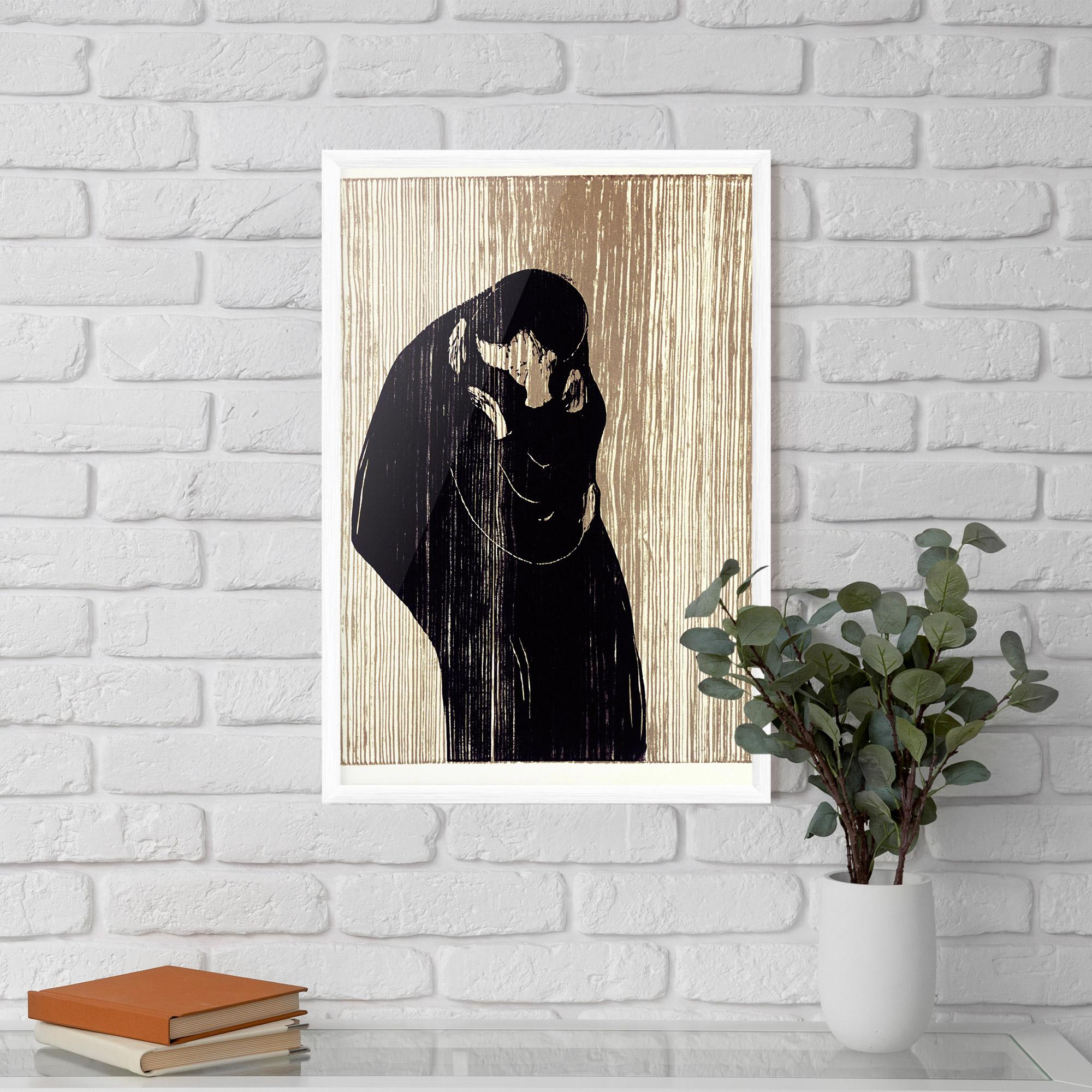 Poster Înrămat Kiss mockup 5