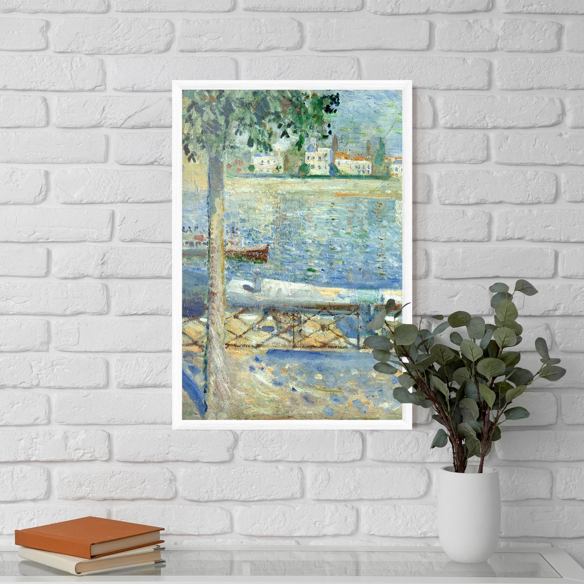 Poster Înrămat Seine At Saint mockup 5