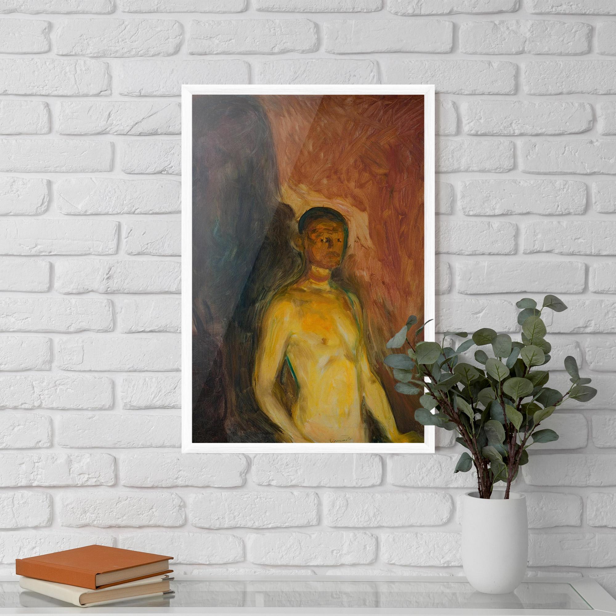 Poster Înrămat Self Portrait Hell mockup 5