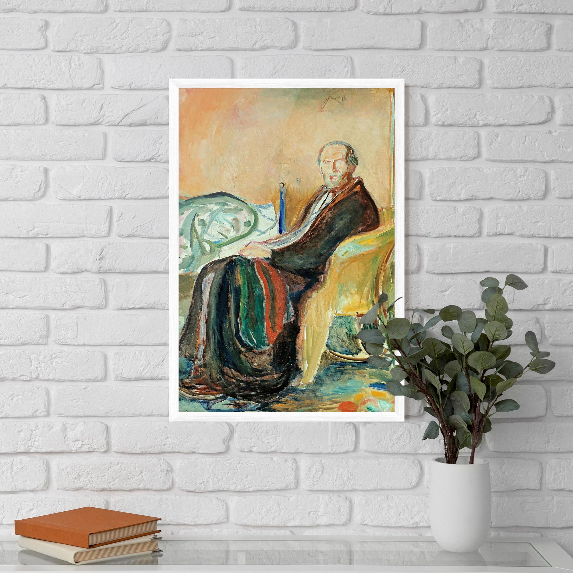 Poster Înrămat Self Portrait Spanish mockup 5