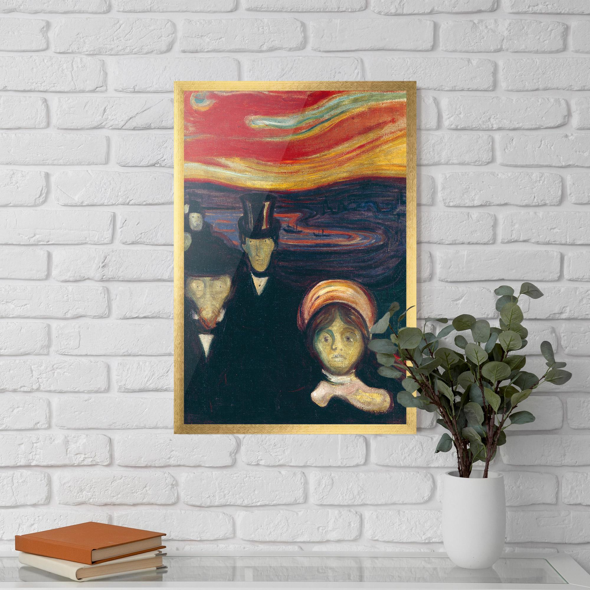 Poster Înrămat Anxiety mockup 5