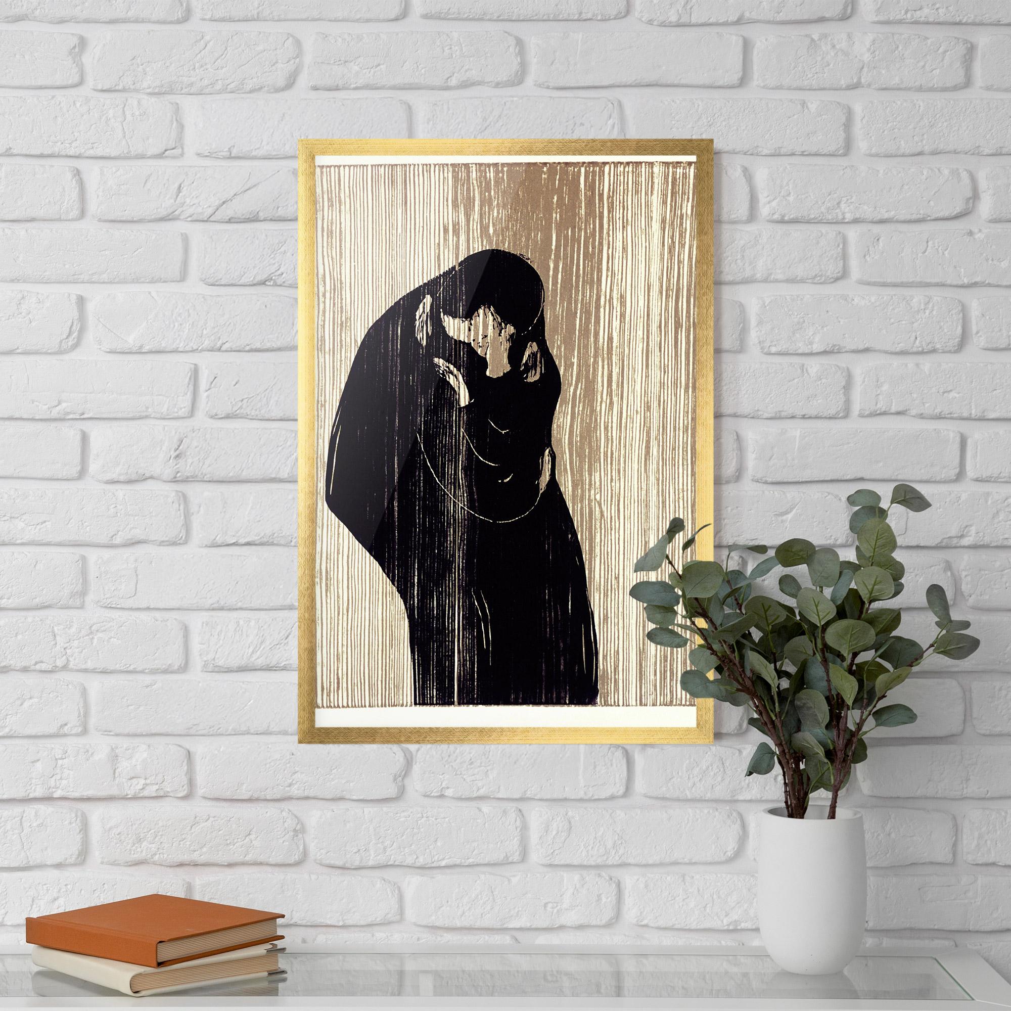 Poster Înrămat Kiss mockup 5