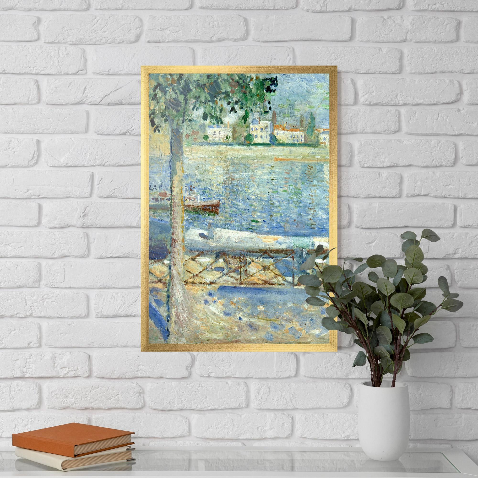 Poster Înrămat Seine At Saint mockup 5