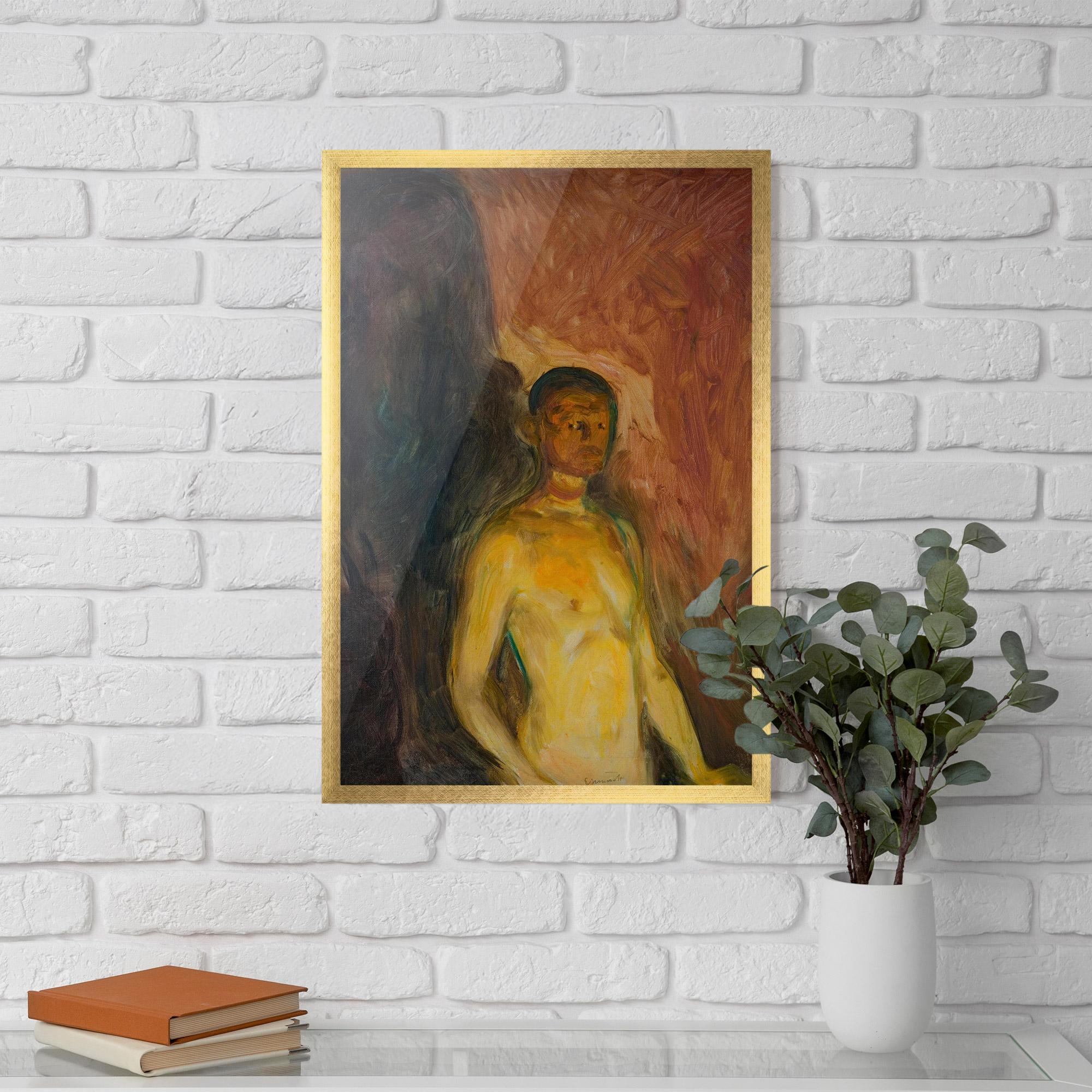 Poster Înrămat Self Portrait Hell mockup 5