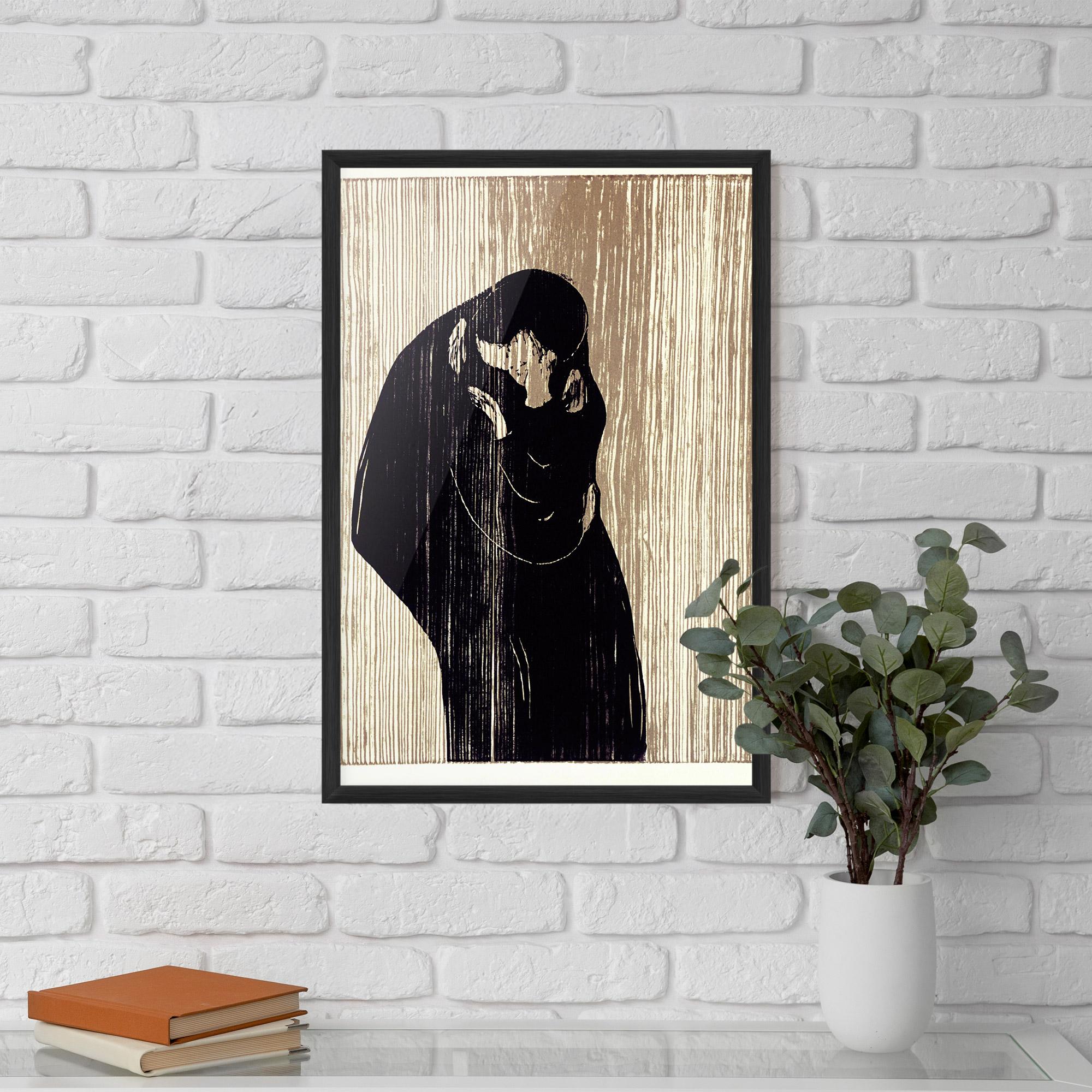 Poster Înrămat Kiss mockup 5