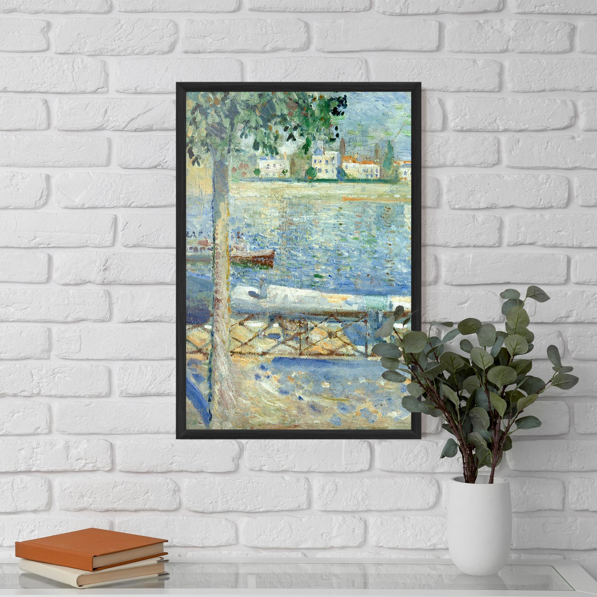 Poster Înrămat Seine At Saint mockup 5