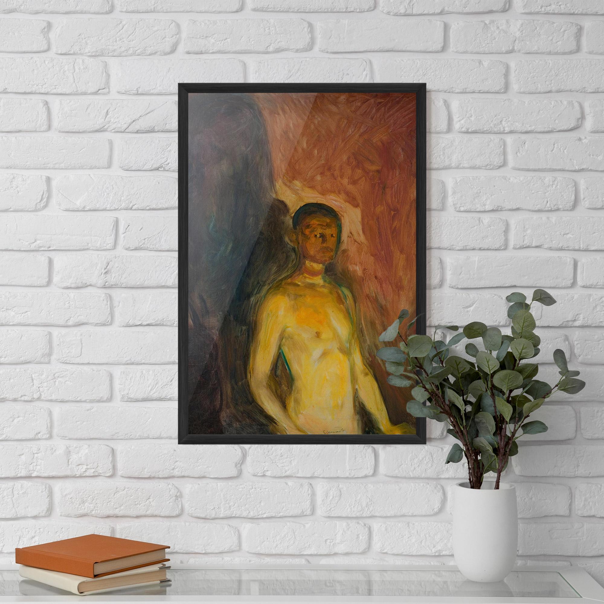 Poster Înrămat Self Portrait Hell mockup 5