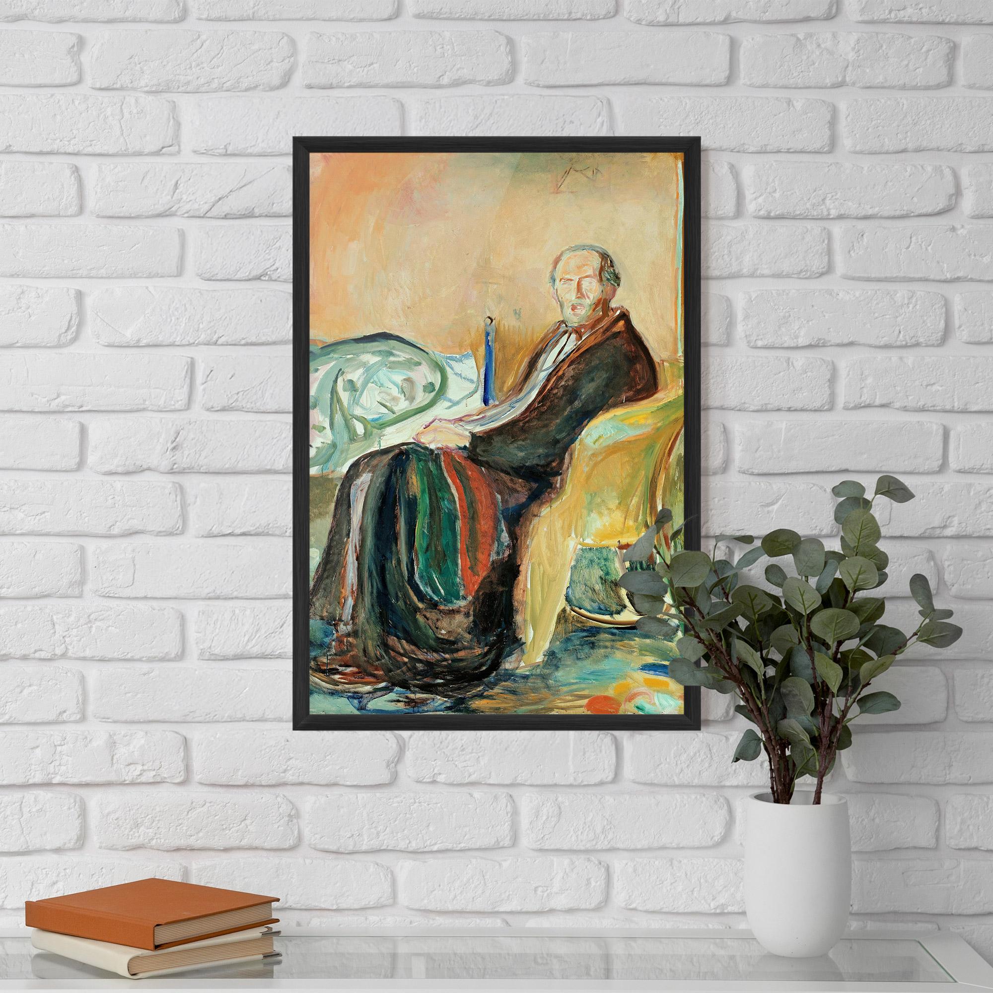 Poster Înrămat Self Portrait Spanish mockup 5