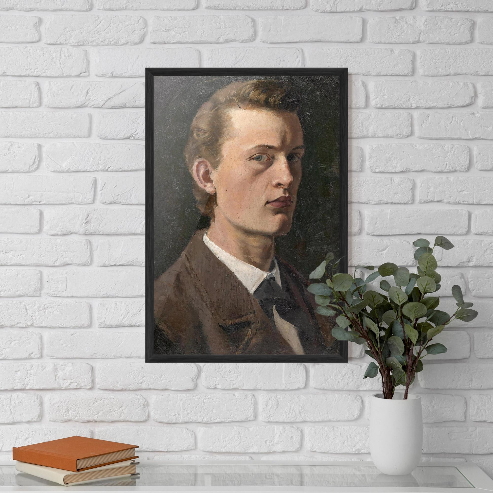 Poster Înrămat Self Portrait mockup 5