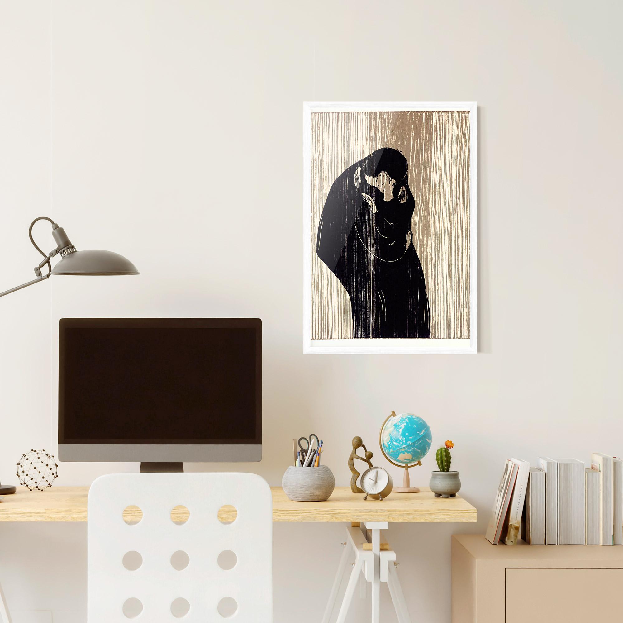 Poster Înrămat Kiss mockup 6