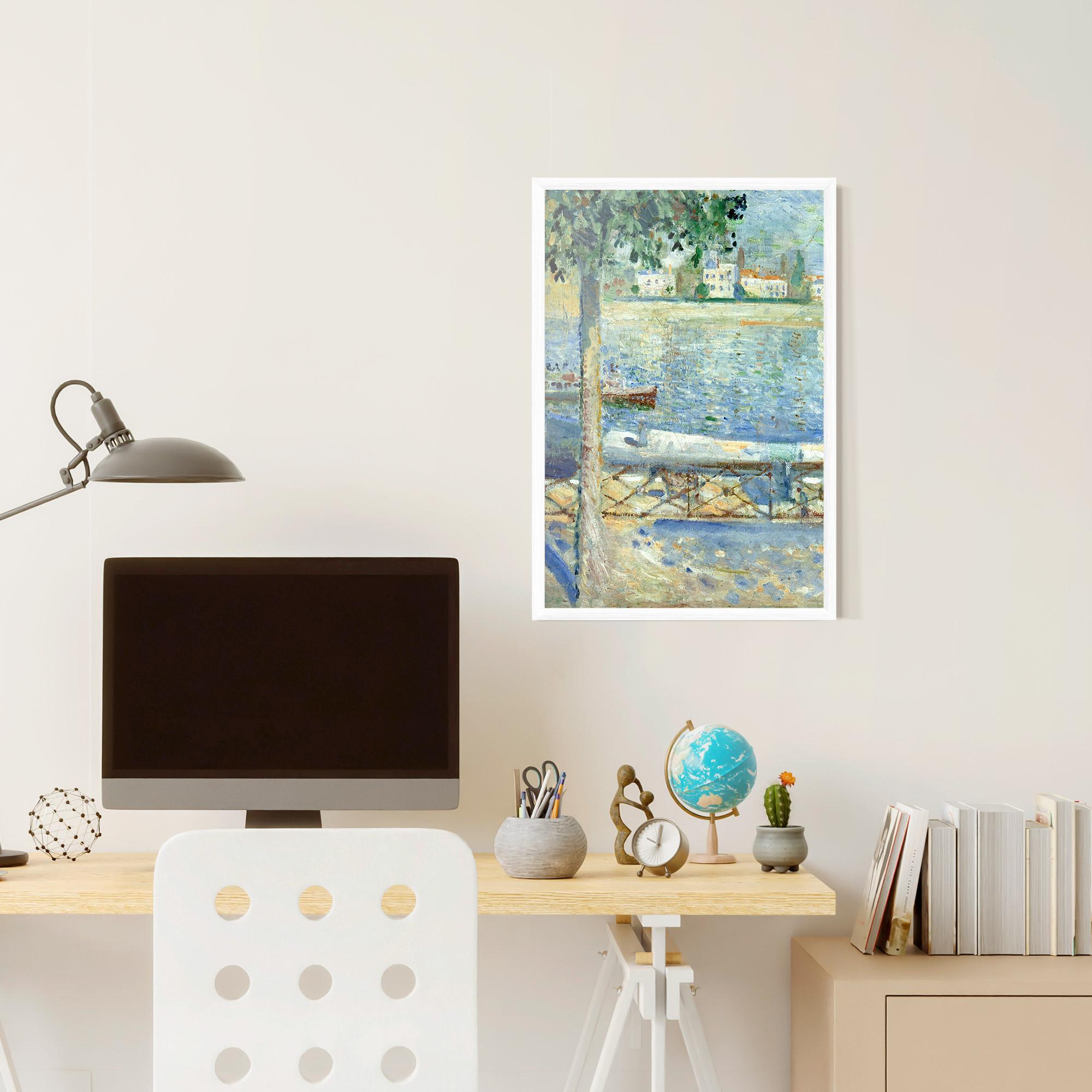 Poster Înrămat Seine At Saint mockup 6