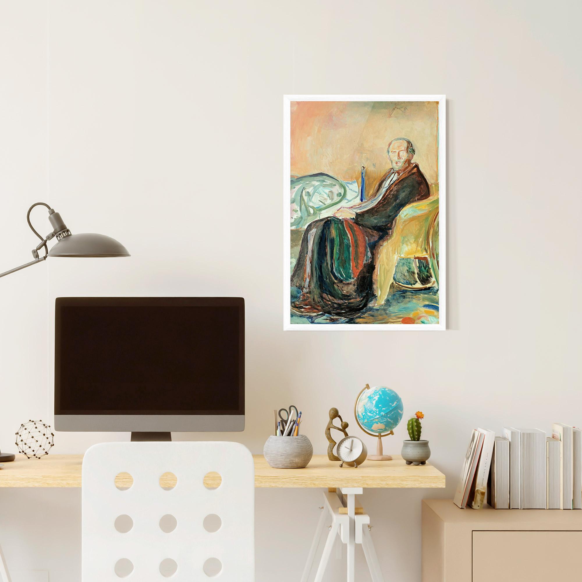 Poster Înrămat Self Portrait Spanish mockup 6