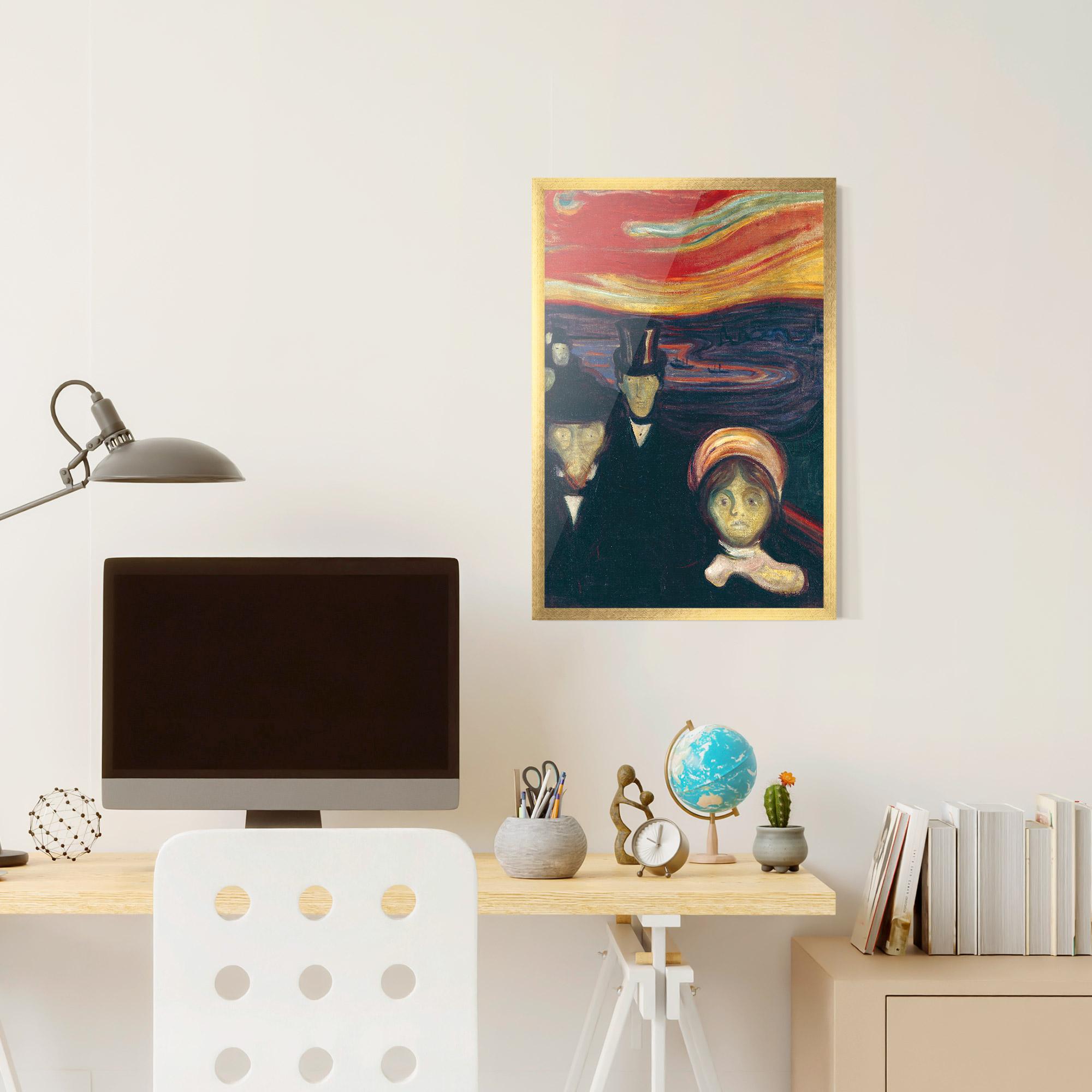 Poster Înrămat Anxiety mockup 6