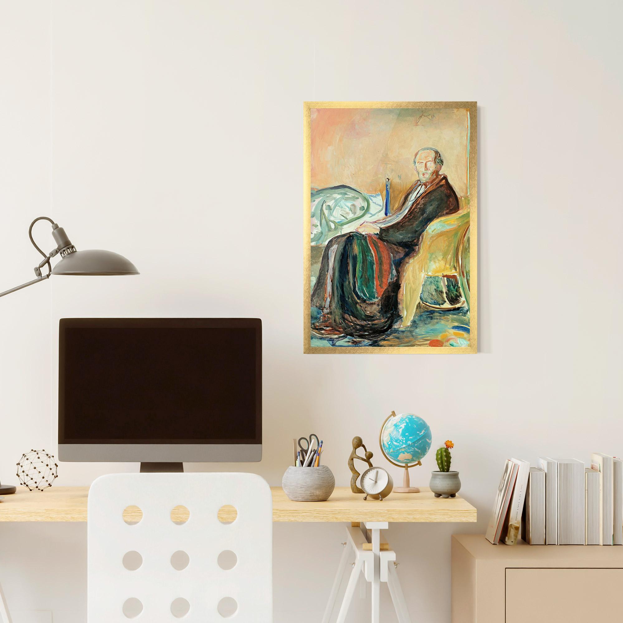 Poster Înrămat Self Portrait Spanish mockup 6