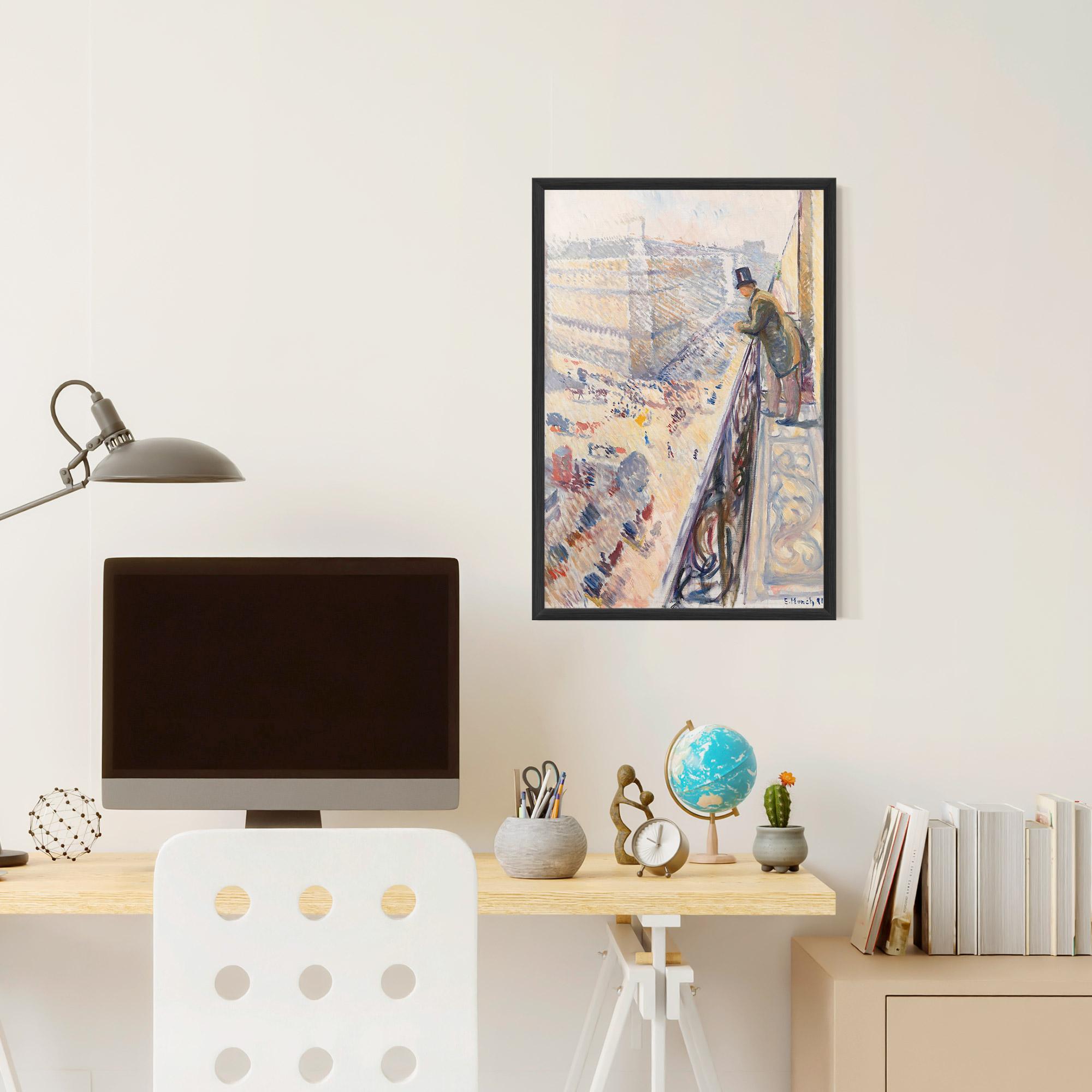 Poster Înrămat Rue Lafayette mockup 6