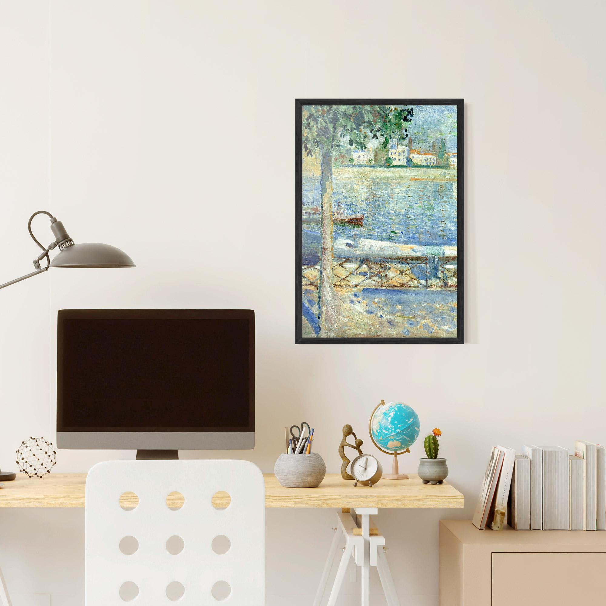 Poster Înrămat Seine At Saint mockup 6