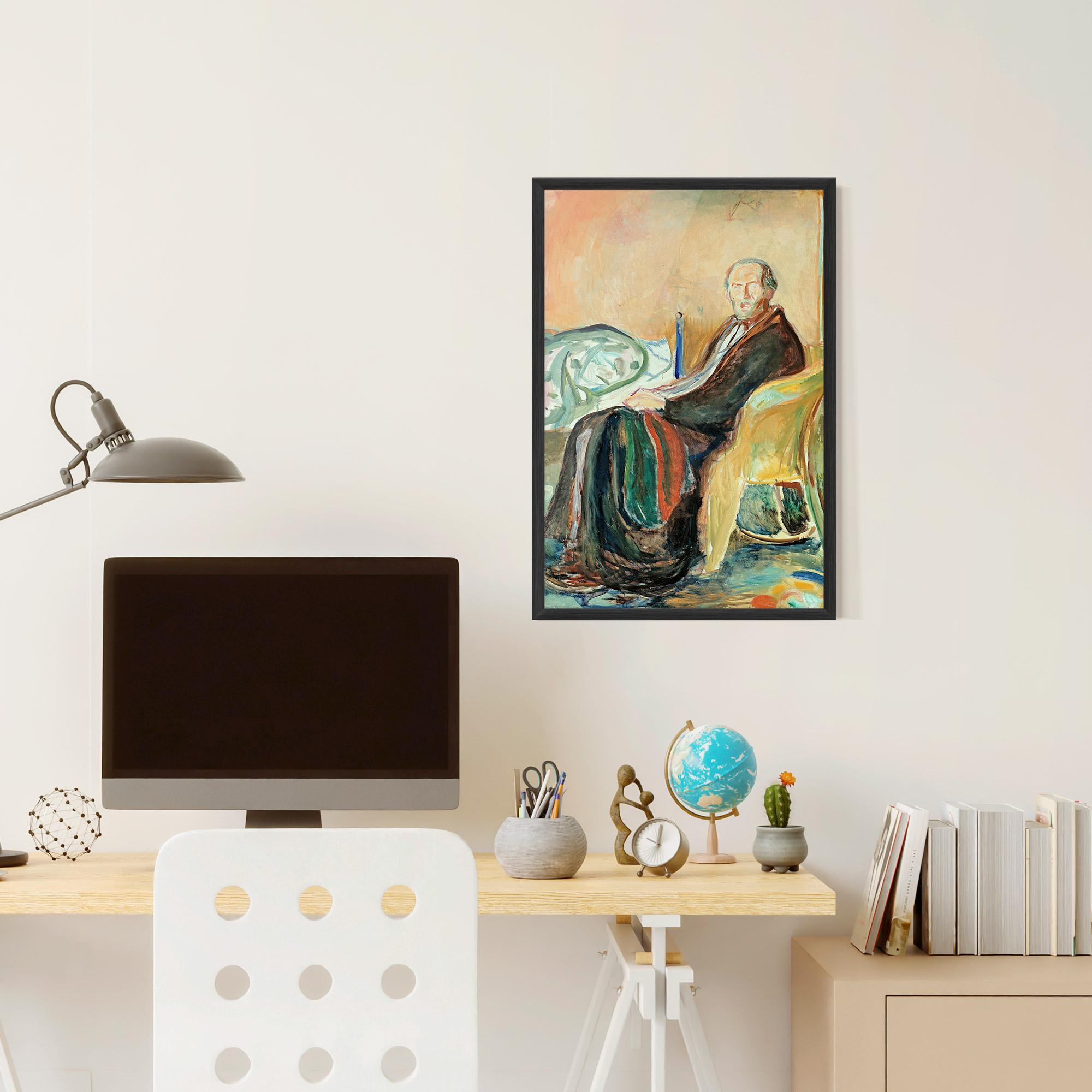 Poster Înrămat Self Portrait Spanish mockup 6