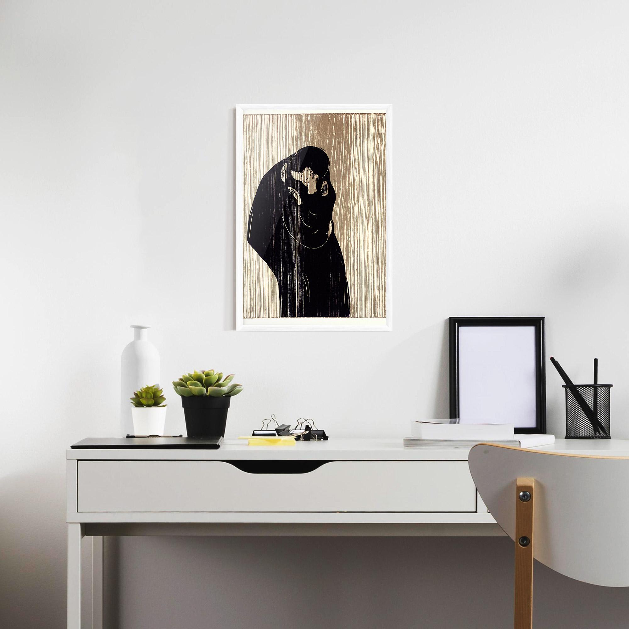 Poster Înrămat Kiss mockup 7