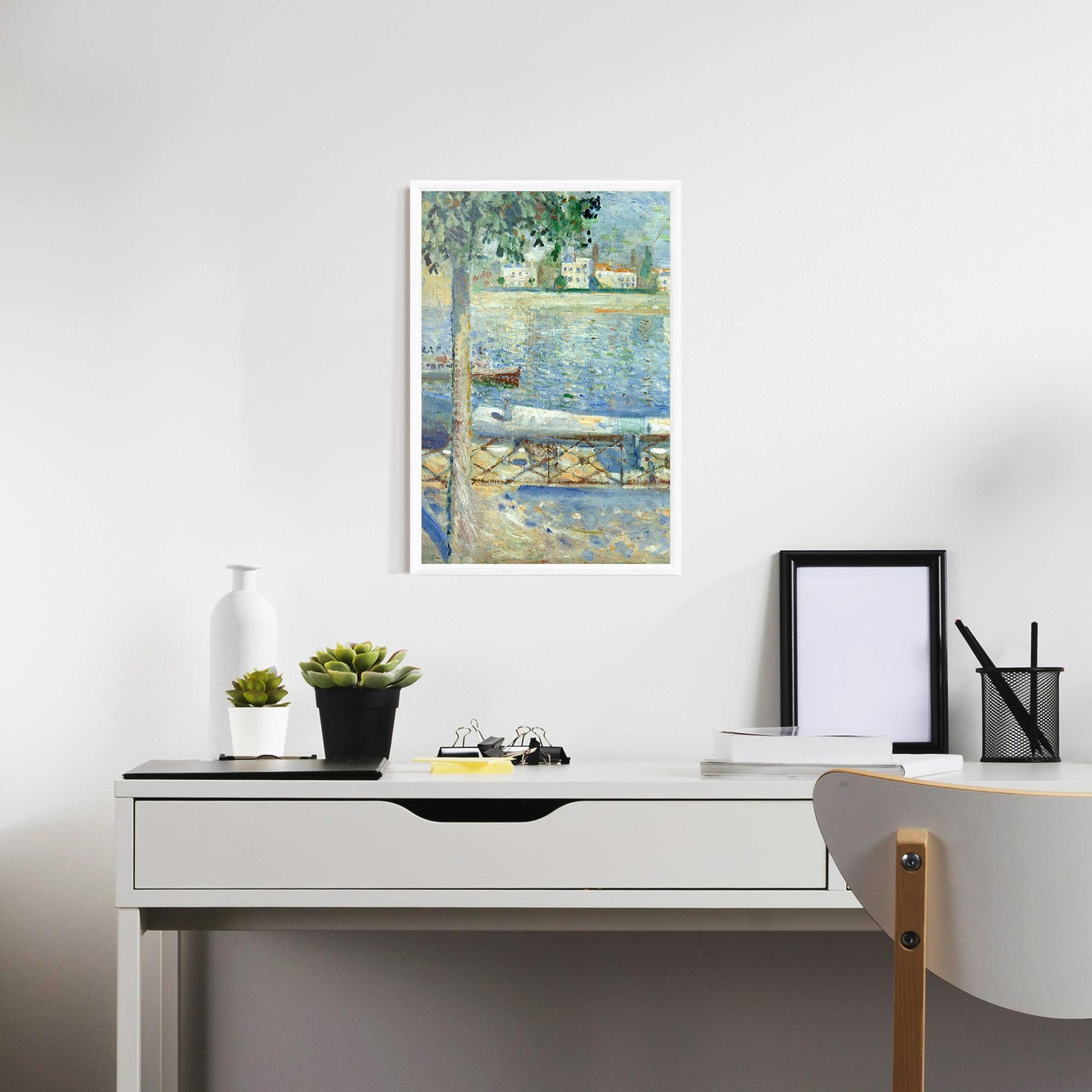 Poster Înrămat Seine At Saint mockup 7