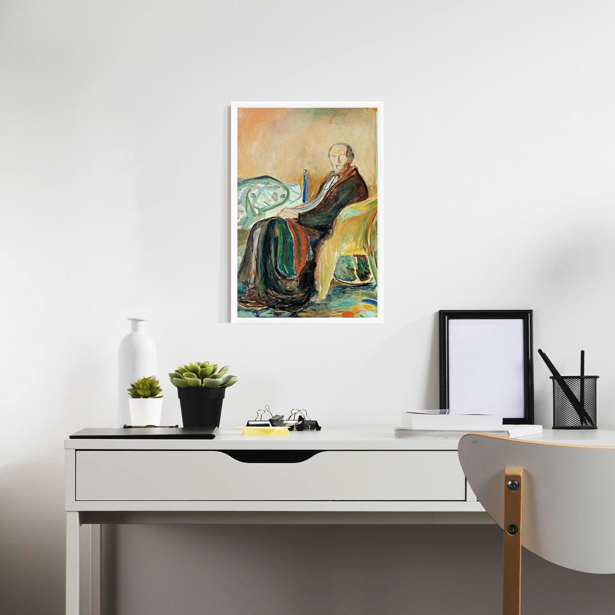 Poster Înrămat Self Portrait Spanish mockup 7