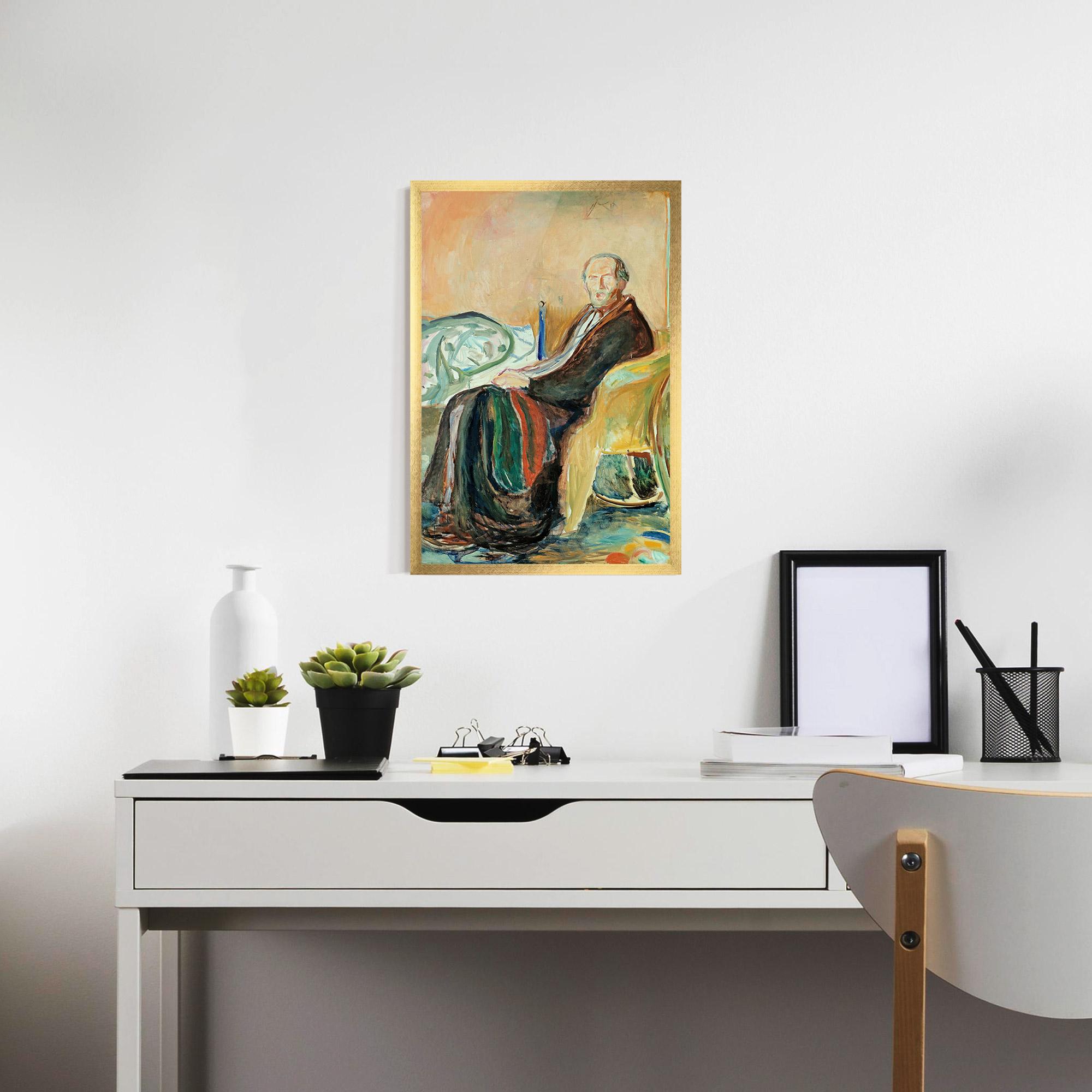 Poster Înrămat Self Portrait Spanish mockup 7