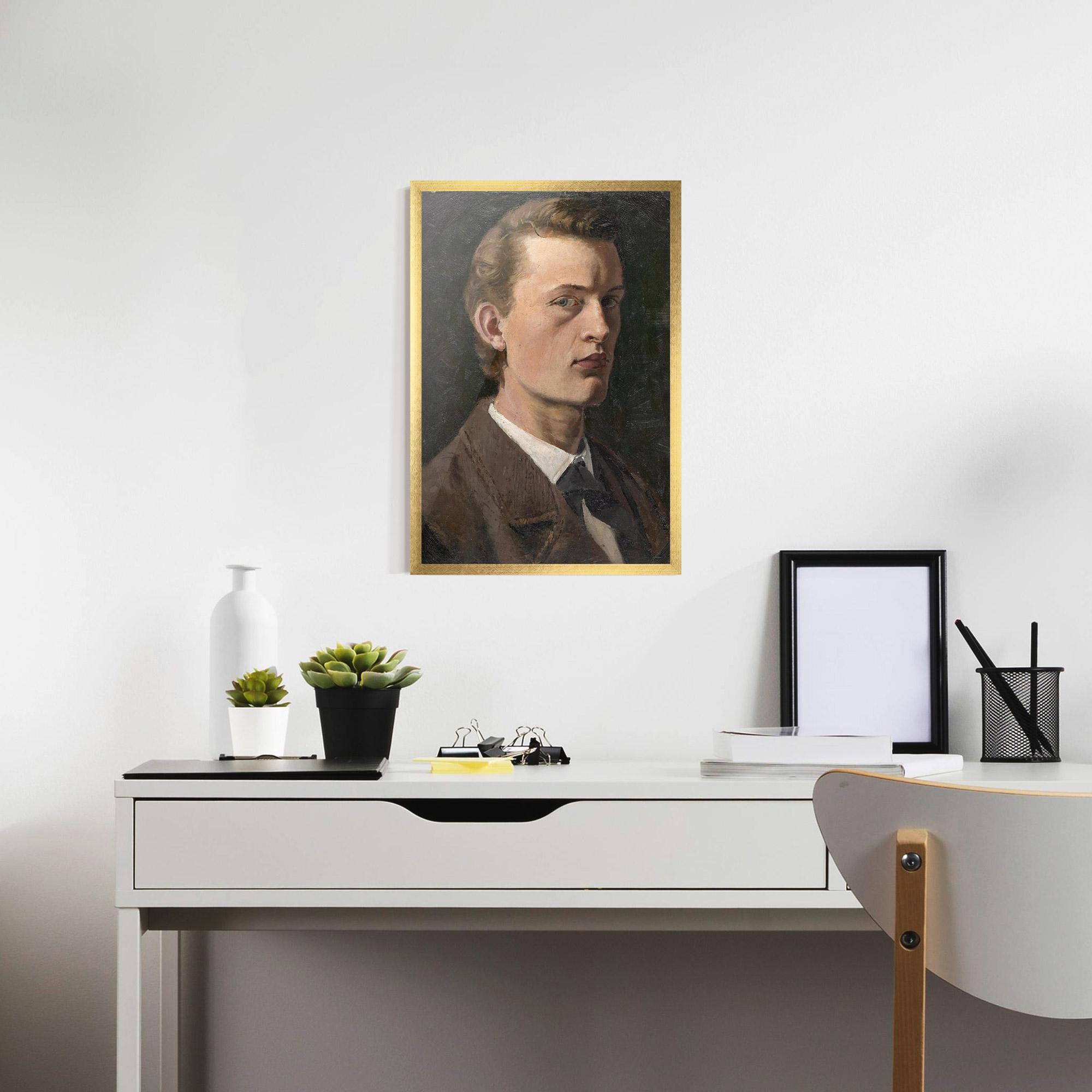 Poster Înrămat Self Portrait mockup 7