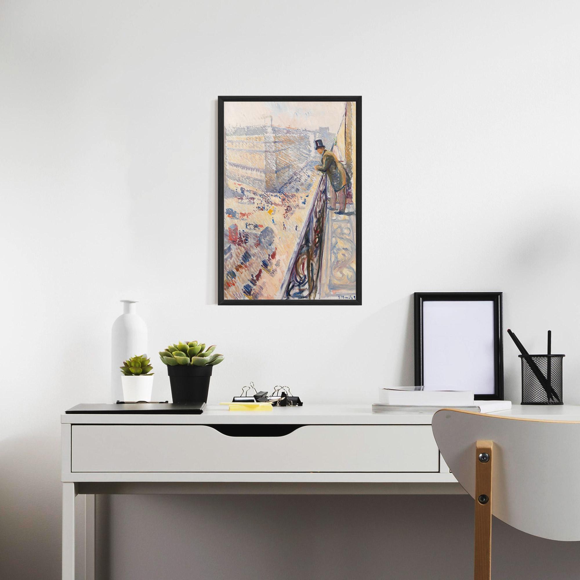 Poster Înrămat Rue Lafayette mockup 7